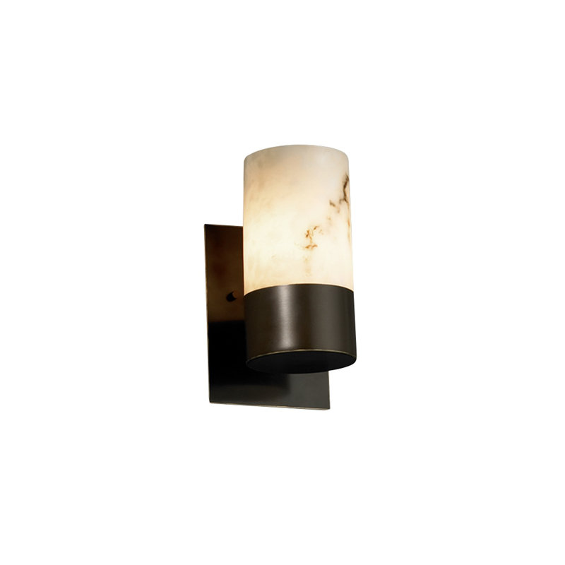 Appliquee à bras 1 lumières relight Aleynah, Bronze foncé