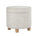 Cream Chevron Woven