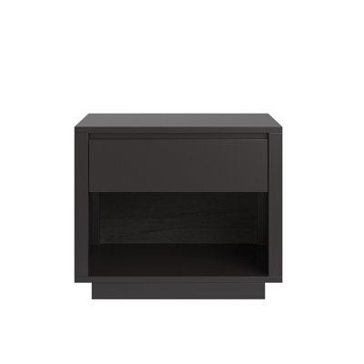 Ismail Danish-Inspired Modern 1-Drawer Nightstand