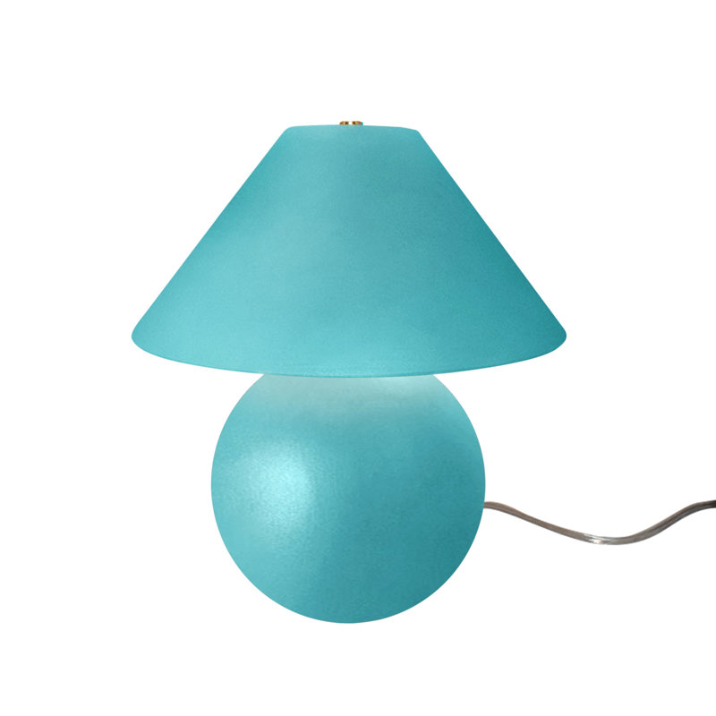Caroldine Ceramic Table Lamp, Reflecting Pool, 16.75" H x 15" W x 15" D