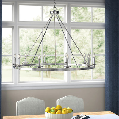 Poynor 10-Light Chandelier