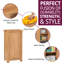 Hatcher 1 -Door 2 -Shelf Storage Cabinet