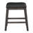 Bar Stools Set of 2, Faux Leather & Nailhead Trim, Industrial