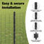 Vidaxl Fence Posts 88 Pcs U-Channel Steel-114618490-114618511