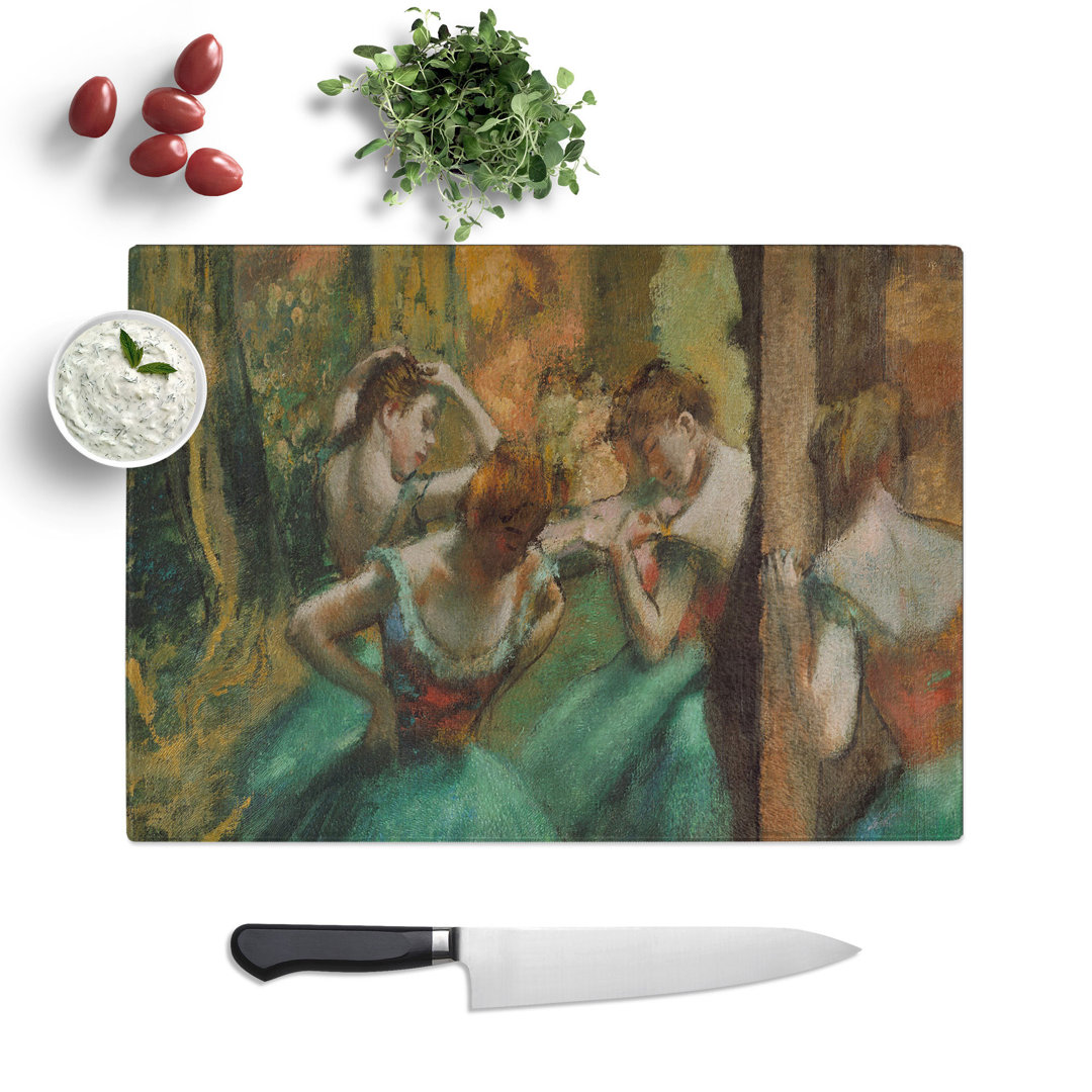 Ballet Ballerina Dancers by Edgar Degas Chopping Board