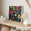 Impression florale sans cadre William Morris-362183665