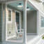 1-Light Industrial Semi Flush Mount Ceiling Light-495739654