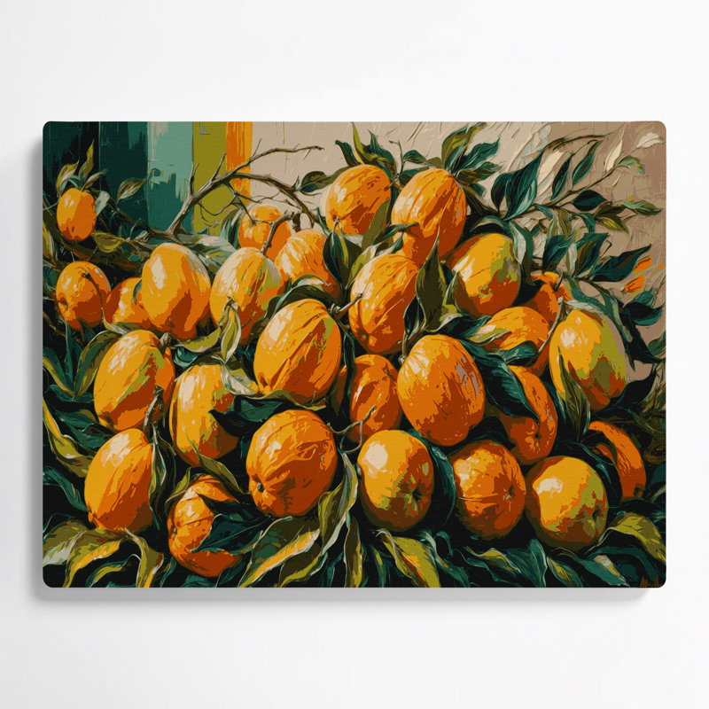 Art mural en métal brun Fruit Marula, H 11 po x l 14 po