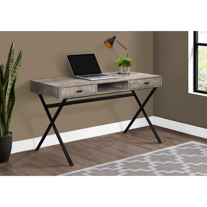 Bureau d'ordinateur, bureau personnel, ordinateur portable, tiroirs de rangement, L 48 po