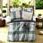 Piece Queen Bedding Sets, Microfiber Plaid Comforter For Modern Home
