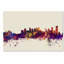 «Calgary Canada Skyline», impression sur toile tendue-22540612