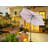 9FT UMBRELLA WITH LIGHT Red and Stripes-220091487