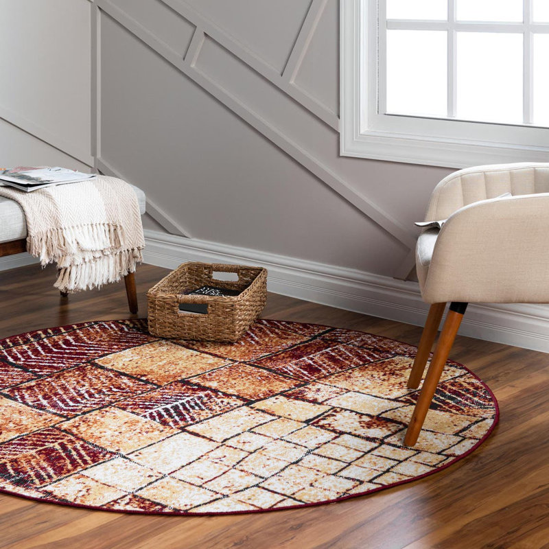 Indoor Rug, Round 5'3"
