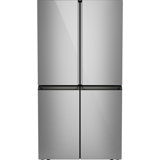 CAFÉ ENERGY STAR® 28.3 Cu. Ft. Smart Quad-Door Refrigerator in Platinum Glass with Dual-Dispense AutoFill Pitcher