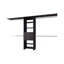 Système d'organisation modulaire pour garde-robe avec tringles à suspension, tablettes et tiroirs, FM Furniture Geek-311514400