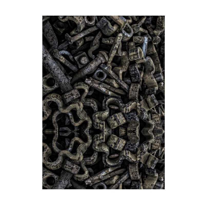 Spare Parts I Print by Mitchell Bloch, 34" H x 24" W x 1.5" D, Glass Coat
