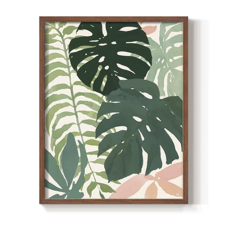 «Tropical casse-tête II», Noyer, H 11 po x l 9 po