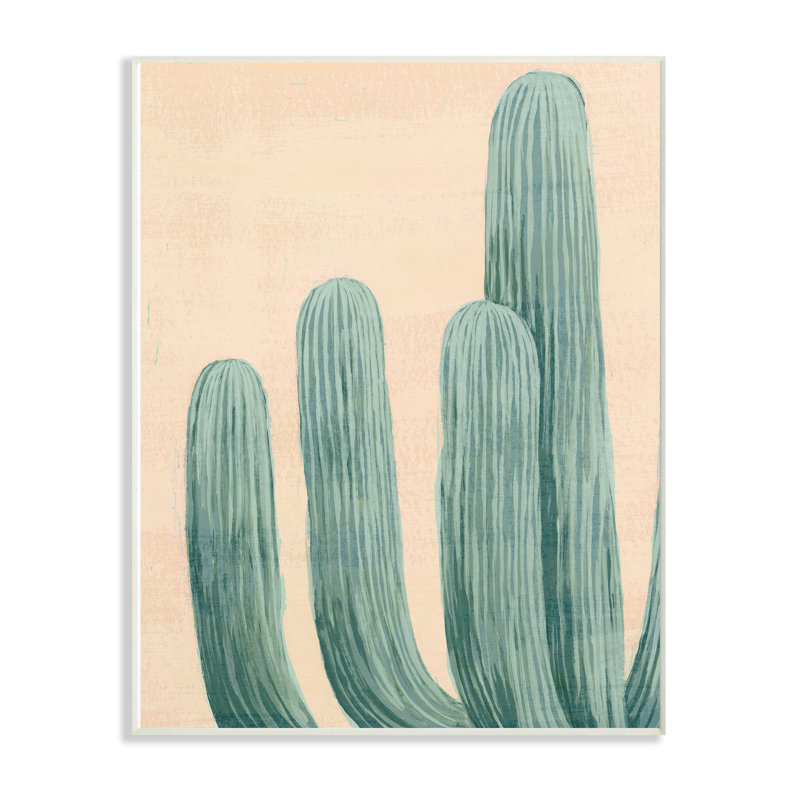 «Dusty Cacti», impression, H 15 po x l 10 po, Plaque murale