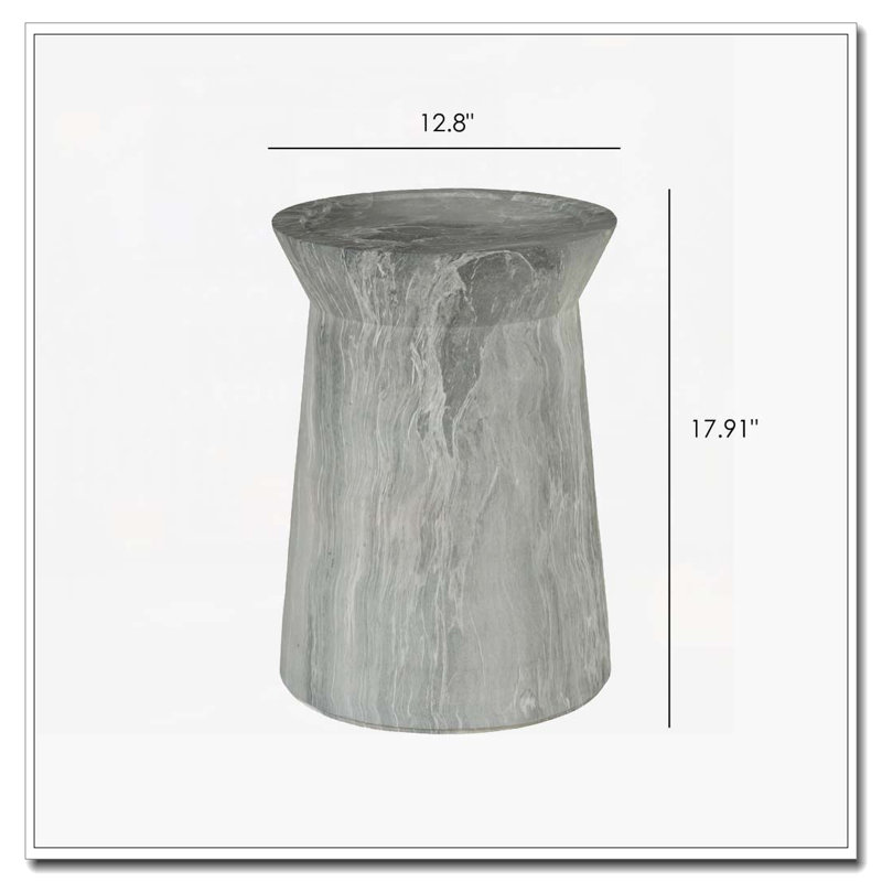 Outdoor Patio Accent Table Side