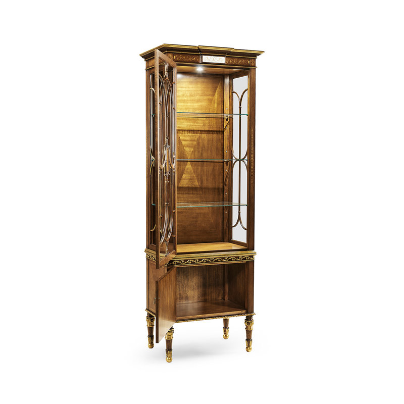 Versailles Lighted Curio Cabinet