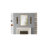 23.75" H Walnut Wood and Metal Wall Sconce with Glass Cylinder-403601529