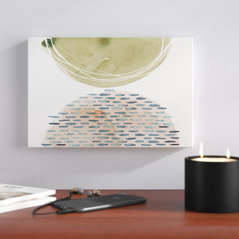 «Up and over I», reproduction d'art sur toile tendue, H 8 po x l 12 po