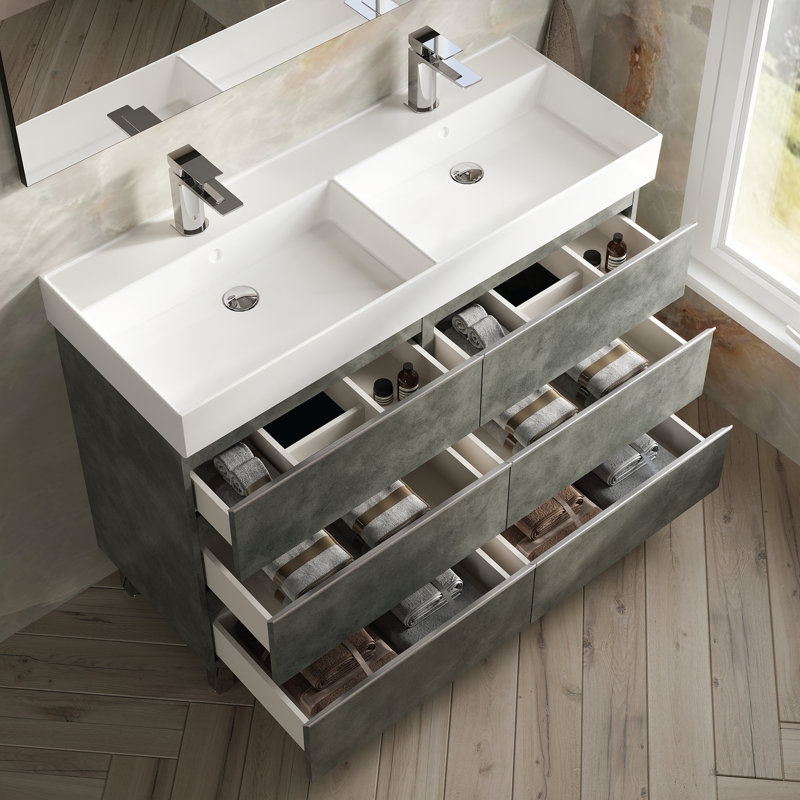 Aamin Bathroom Vanity with Basin