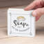 Plaque de savon en bois