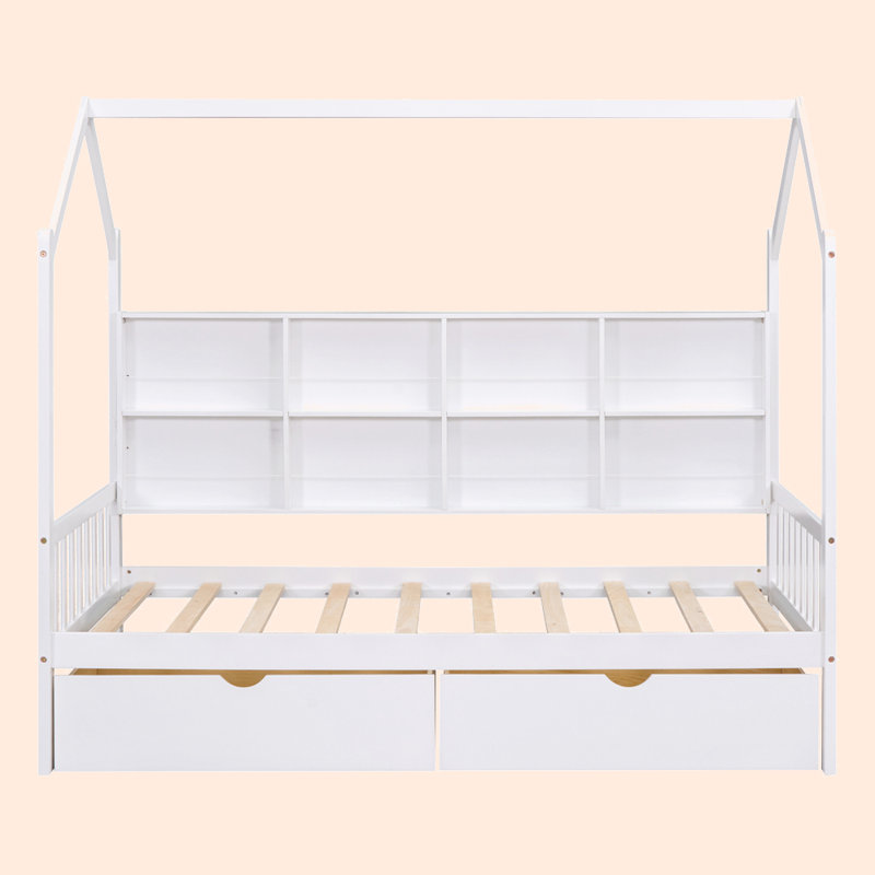Lit plateforme simple avec rangement Akhilleus