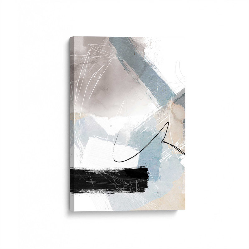 Chalk Echo Study II, Toile tendue sur cadre, H 18 po x l 12 po, Ne s’applique pas