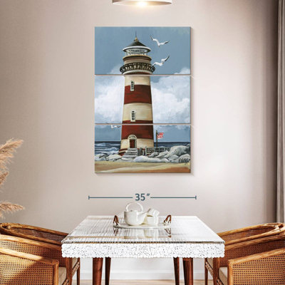 Aletra Simple Red Lighthouse