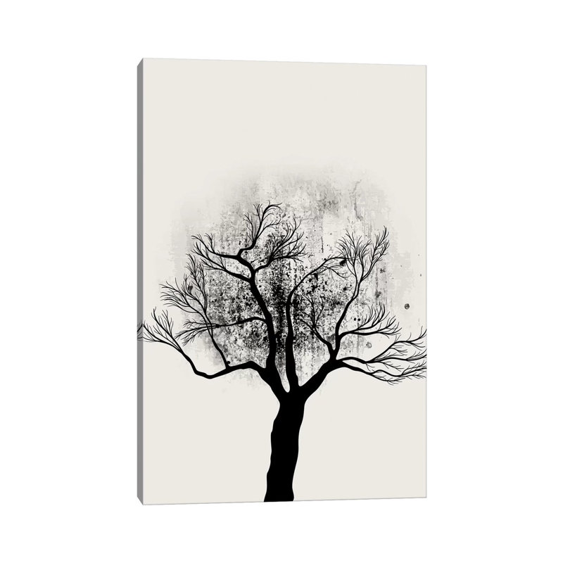 «Tree Study No.5» par Kubistika, impression sur toile tendue, H 26 po x l 18 po x 1,5 po