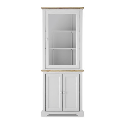 Teague Corner Display Cabinet