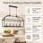 Alfreda 5 - Light Dimmable Steel Chandelier