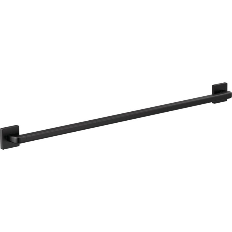 Barre d'appui pivotante 42 po, Noir mat