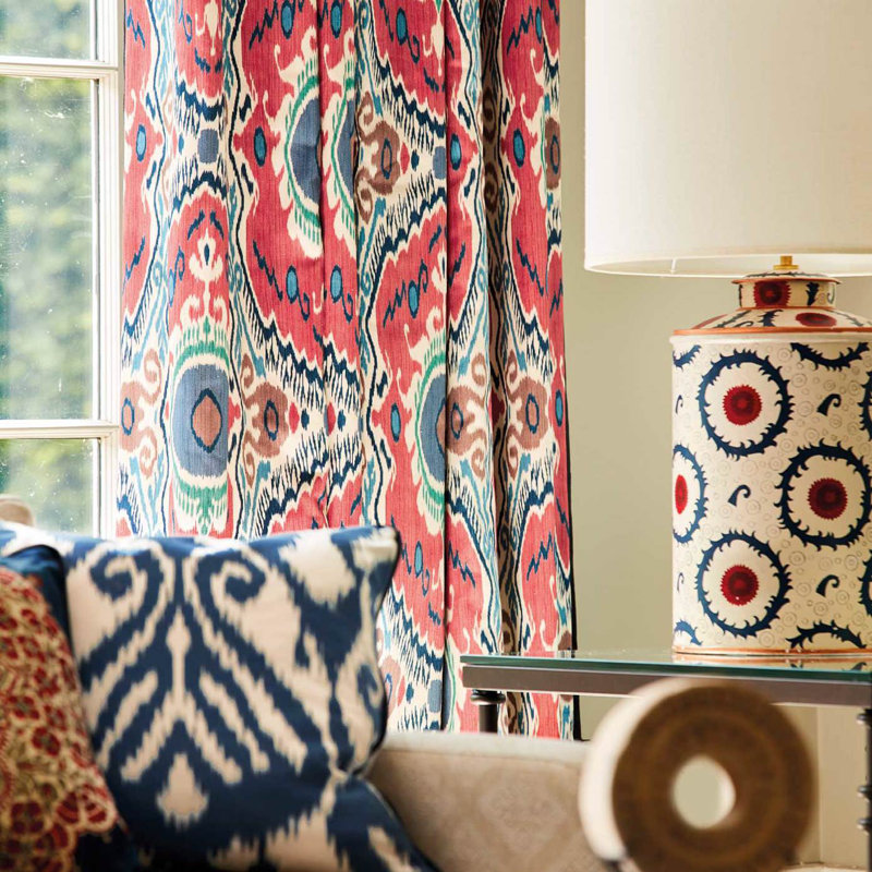 Niyali Fabric, Annato/Midnight