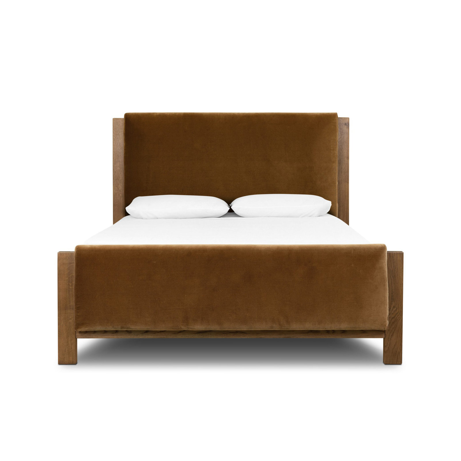 Marielle Upholstered Bed, King, Surrey Ochre