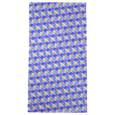 Serviette de plage katelyn elizabeth octogons