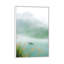 Fog Sprinkle The East River by Hua Zhu - Floater Frame Print on Canvas-412293617-412293618