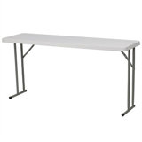 Parker Rectangular Plastic Folding Training and Event Table