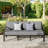 Ilonka 10-Person Outdoor Patio  Furniture Aluminum Conversation Set Swivel&Glider Armchair With LP Fire Pit Table-1882496312