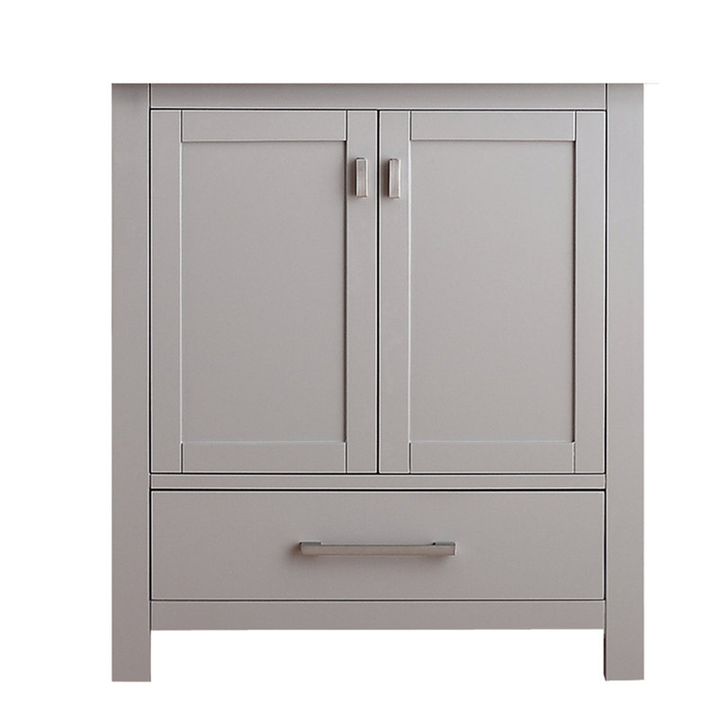 Souther 30" Vanity Base Only, Chilled Grey