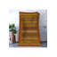 Tapis décoratif multicolore à rayures orange-1594037947
