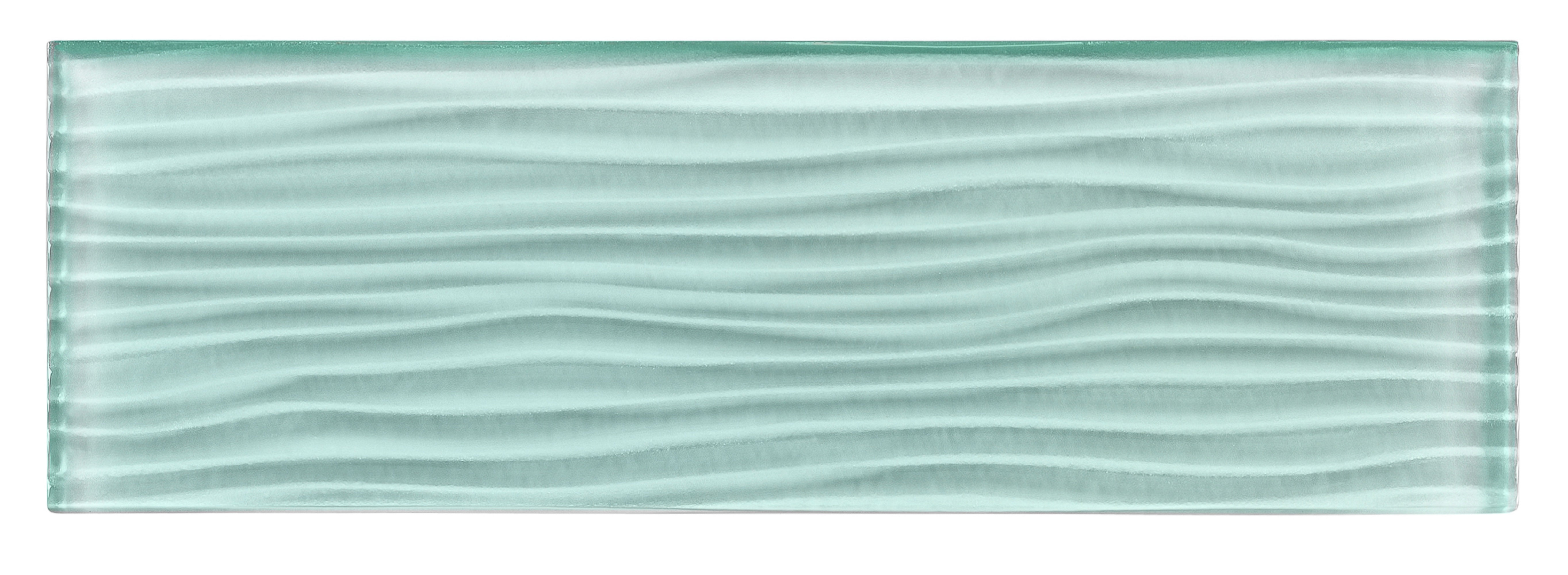 WS Tiles - Premium Aqua Blue 4 in. x 12 in. Individual Glass Subway Wall Tile (5 sq. ft / Case)