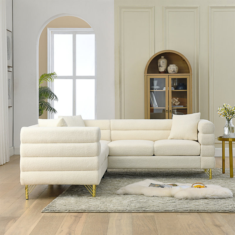 Canapé modulaire Dupriest, Ourson blanc