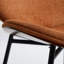Méridienne orange de style Mid-Century - Coquille enveloppée Sw1871og avec base stable-1429446518