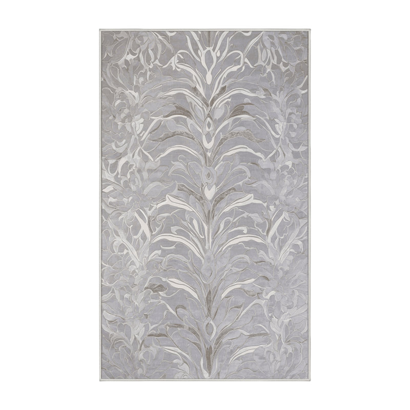 Machine Washable White Area Rug