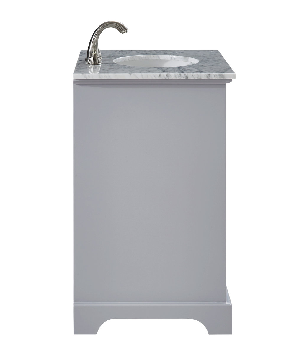 30 " Single Bathroom Vanity, Light Gray