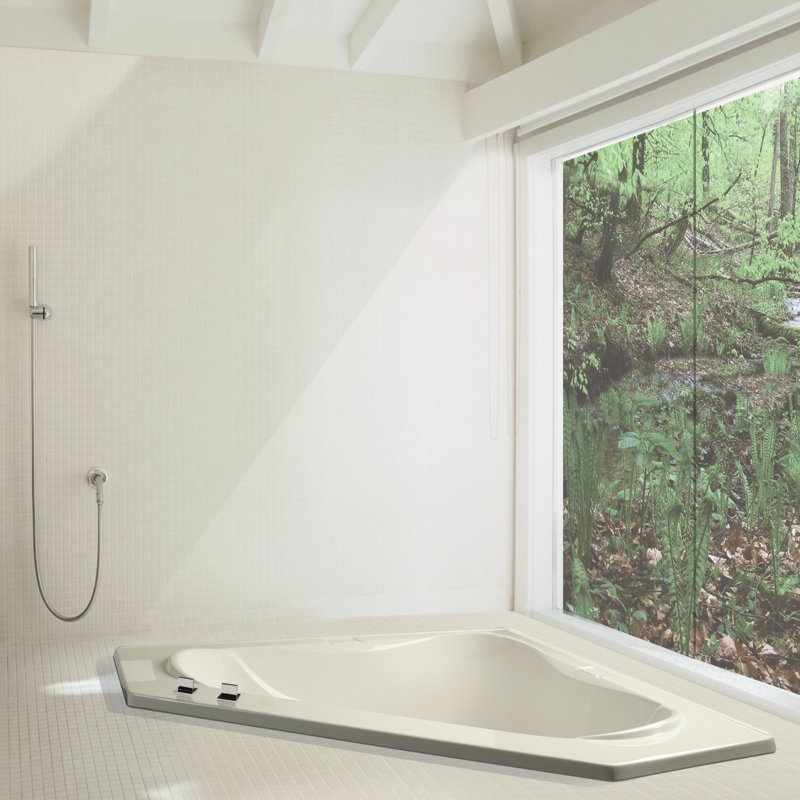 Baignoire de trempage en acrylique MTI Solutions, Blanc,  L 59 po x l 41,5 po