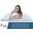 Cool Cloud Supreme 3" Gel Memory Foam Cooling Mattress Topper, Queen-1363569011-1363429560
